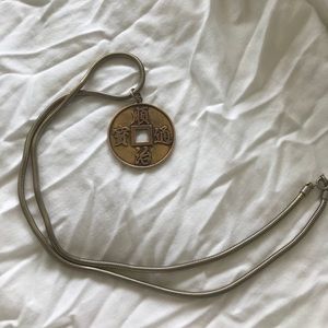Jewelry - BOUGHT IN JAPAN Japanese Antique Coin Necklace Jewelry - BOUGHT IN JAPAN Japanese Antique Coin Necklace